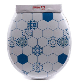 Сиденье для унитаза пластмассовое   40*37 см., арт. 58AGF318-2