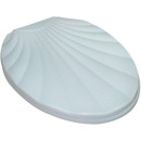 Сиденье для унитаза пластмассовое 45*37 см. арт 1022 (1022) 