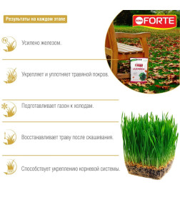 Удобрение Bona Forte Осенее Газонное, 5 кг