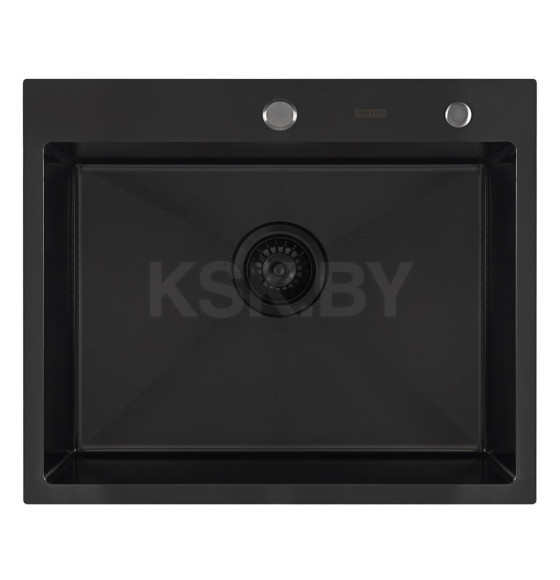 Мойка ARFEKA ECO AR 600*500 BLACK PVD NANO DECOR (ECO AR 600*500 BLACK PVD NANO DECOR) 