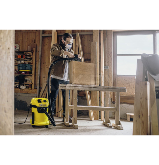 Пылесос сухой и влажной уборки Karcher WD 3 P V-17/4/20 (ан. WD 3 P) (1.628-170.0) 