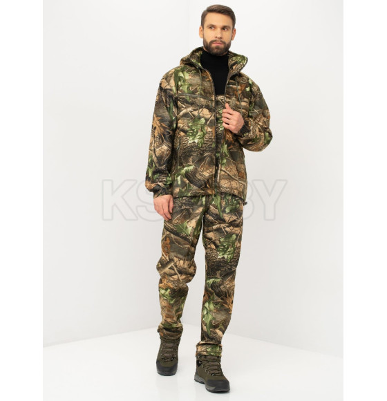 Костюм деми HUNTSMAN Никс ЛЮКС-5°C цв.Светлый Лес 44-46/182-188 тк.Alova Windblock