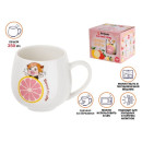 Кружка керамическая, 350 мл, Sweet fruits, грейпфрут, PERFECTO LINEA (17-301112) 
