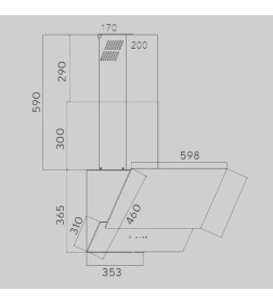 Вытяжка  SCHTOFF Albina 60 White