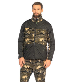 Костюм деми HUNTSMAN Пикник-ЛЮКС цв.Лес р.56-58/182 тк.Polar Fleece 270 гр/м2