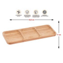 Менажница бамбуковая, 32.5х11 см, BAMBOO, PERFECTO LINEA (38-325115) 