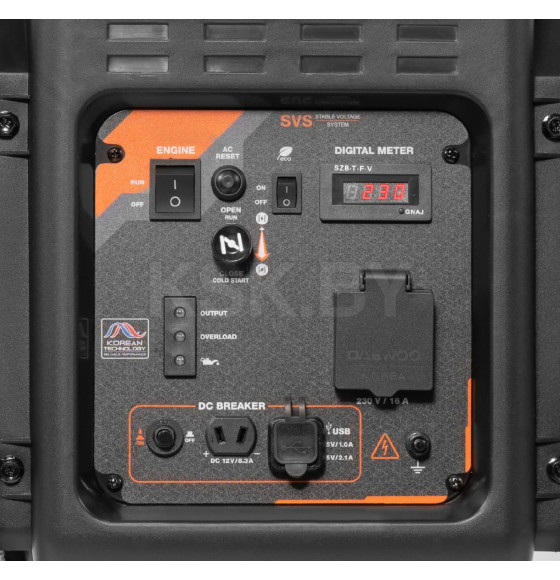 Генератор бензиновый инверторный DAEWOO GDA 4400i (GDA 4400i) 