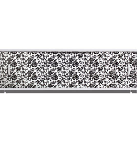 Экран под ванну Alavann 1.5м Оптима ПВХ (36 черная мальва)