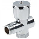 Кран вентильный для стиральной машины 1/2"х3/4" трехпроходной хром. AV Engineering (AVE255123412) 