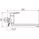 Смеситель для ванны РМС SL131-006E (SL131-006E) 