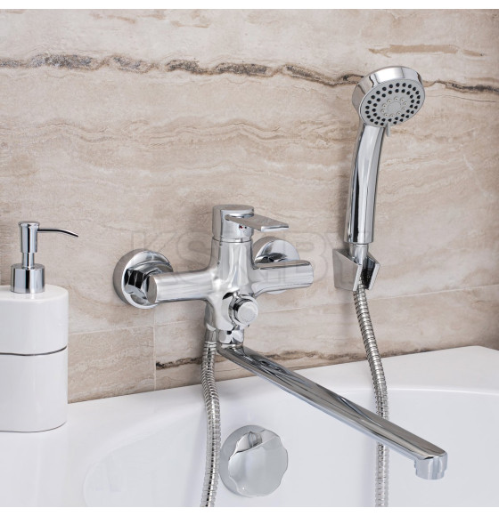 Смеситель для ванны РМС SL130-006EK (SL130-006EK)