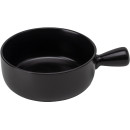 Супница керамическая, 21 см, серия ASIAN, черная, PERFECTO LINEA (17-102101) 
