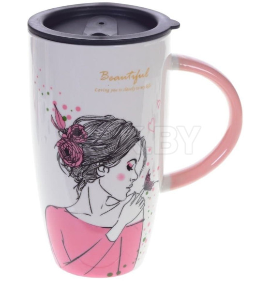 Кружка MUG-246, с крышкой (MUG-246) 