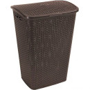 Корзина бельевая My Style 55L темно-коричневая / Dark brown 210 (216581) 