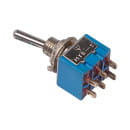 Тумблер 250V 3А (6c) ON-OFF-ON двухполюсный Micro (MTS-203) REXANT (36-4021) 