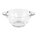 Салатник стеклянный с ручками, 450 мл, Clear, PERFECTO LINEA (22-450200) 