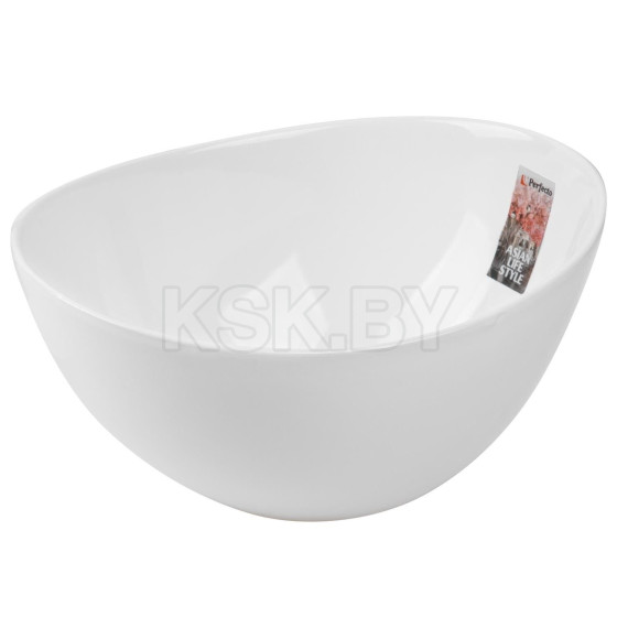 Салатник керамический, 20.5х17.5 см, серия ASIAN, белый, PERFECTO LINEA (17-121796) 