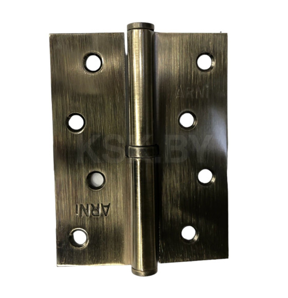 Петля правая 100*75 AB (бронза) (упаковка 2 шт.) (Арни) 