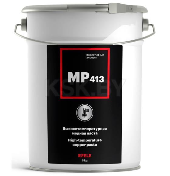 Паста высокотемпературная медная 5 кг (ведро) EFELE MP-413 (91662) 