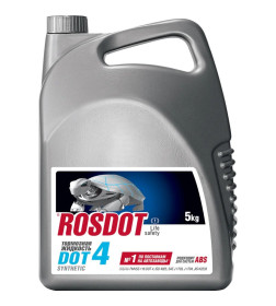 Тормозная жидкость ROSDOT DOT4 5кг