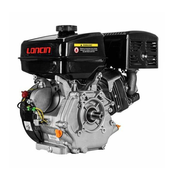 Двигатель бензиновый LONCIN G420F (15.0 л.с., 25*35 мм, ШЛИЦ) (G420F-1) 