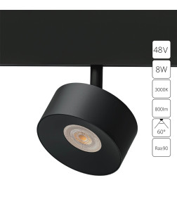 Светильник потолочный Arte Lamp LINEA A4771PL-1BK