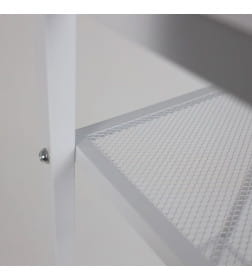 Стеллаж AURORA, 350*350*1480мм, белый