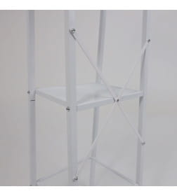 Стеллаж AURORA, 350*350*1480мм, белый