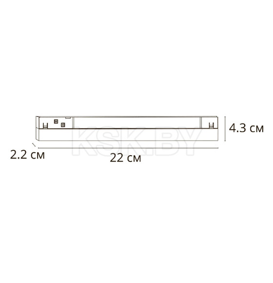 Светильник потолочный Arte Lamp LINEA A4664PL-1WH (A4664PL-1WH) 