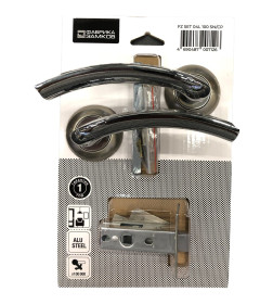 Комплект дверных ручек Ф3 FZ Set 04L 100 SN CP