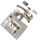 Комплект дверных ручек Ф3 FZ Set 03L 100 SN CP