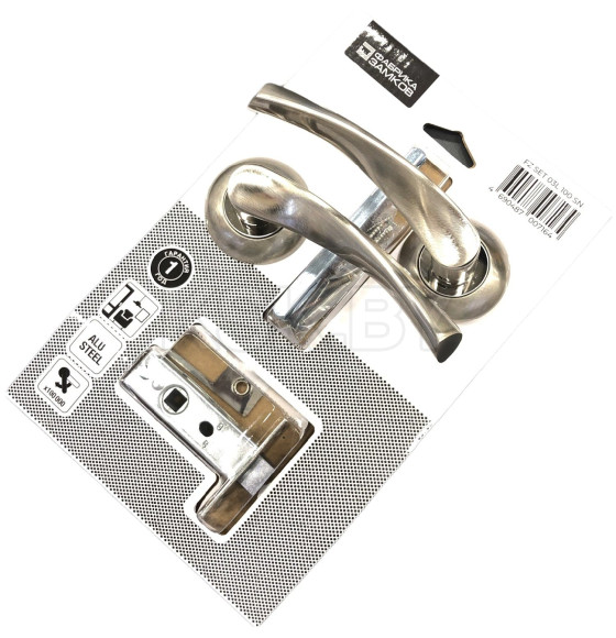 Комплект дверных ручек Ф3 FZ Set 03L 100 SN CP