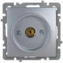 Розетка TV оконечная серебро Nilson Touran (24130429) 