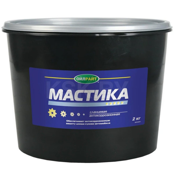 Мастика сланцевая OILRIGHT ведро 2кг. (14116) 