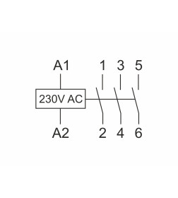 Контактор эл/магнитный ST 25-30 F&F