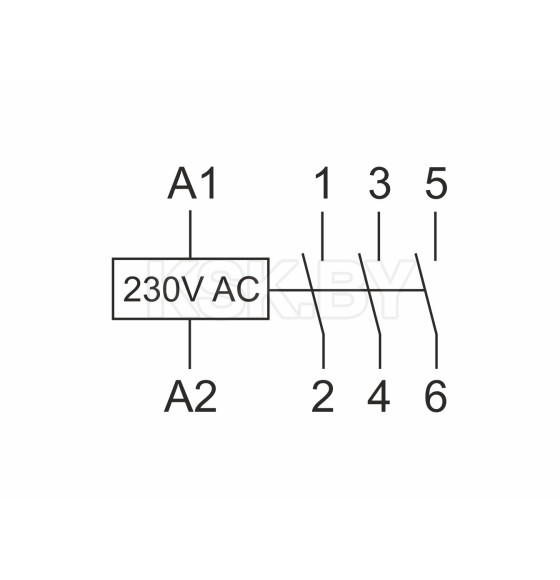 Контактор эл/магнитный ST 25-30 F&F (ST25-30) 