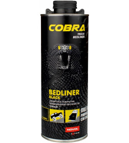 Средство для защиты кузова COBRA Truck Bedliner 0,6л. черный