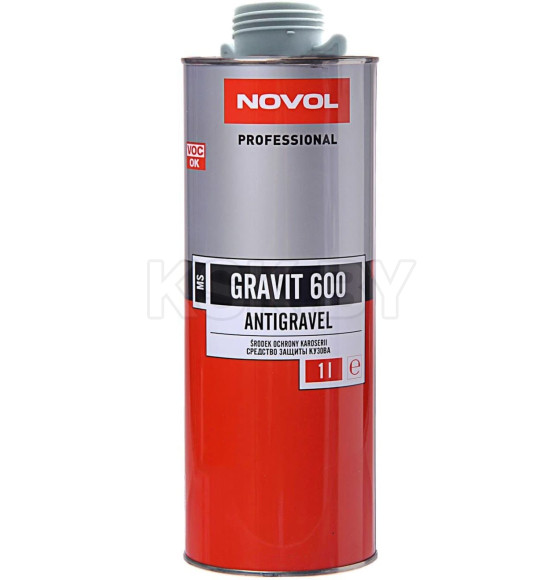 Средство для защиты кузова серый GRAVIT600 MS 1,0л/1,2кг  (7811) 