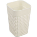 Стакан для зубной щетки и пасты Plast Team цвет бежевый РТ1343МЛ (РТ1343МЛ) 