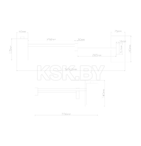 Светильник настенный Arte Lamp POSTERIOR A2490AP-1BK (A2490AP-1BK) 