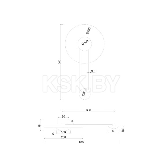 Светильник настенный Arte Lamp BISCOTTO A2640AP-1GO (A2640AP-1GO) 