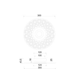 Светильник настенный Arte Lamp BISCOTTO A2644AP-1GO