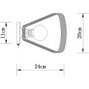 Светильник настенный Arte Lamp MAASYM A7044AP-1BK (A7044AP-1BK) 