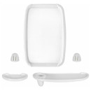 Набор для ванной комнаты Оптима (снежно-белый) BEROSSI НВ 06101000 (НВ 06101000) 