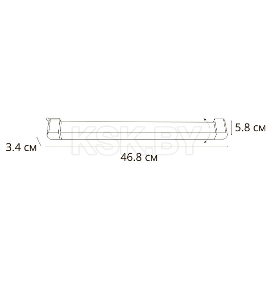 Светильник потолочный Arte Lamp LINEETTA A4574PL-1BK (A4574PL-1BK) 