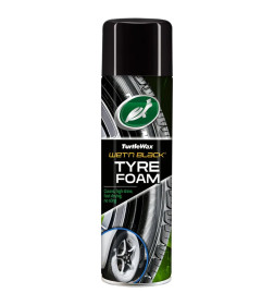 Пена для очистки и чернения резины Turtle Wax Wet N Black Tyre Foam 500мл