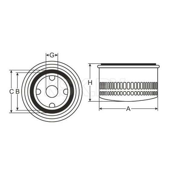 Фильтр масляный SCT SM118 (SM 118) 