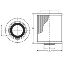 Фильтр масляный SCT SH4033P (SH 4033 P) 