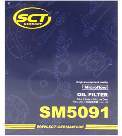 Фильтр масляный SCT SM5091