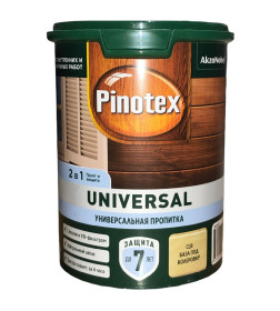 Защита для древесины  Pinotex Universal 2 в 1 CLR 0,9л